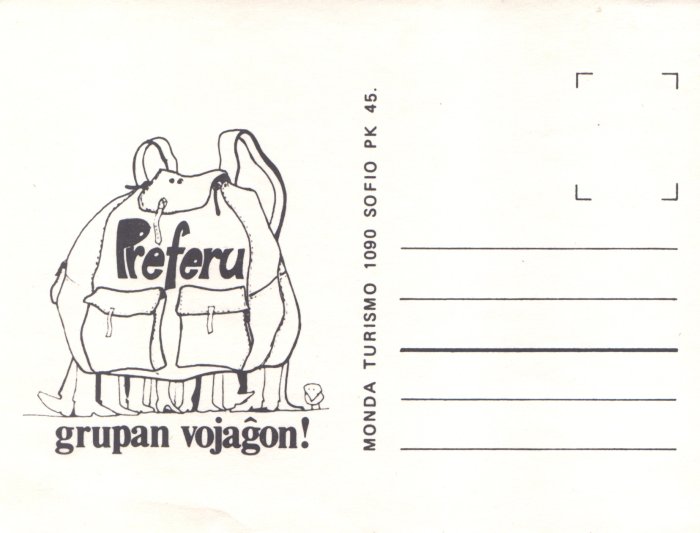 Preferu grupan vojagxon!