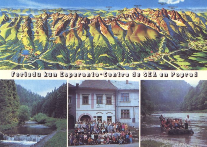 Feriadu kun Esperanto-Centro de SEA en Poprad