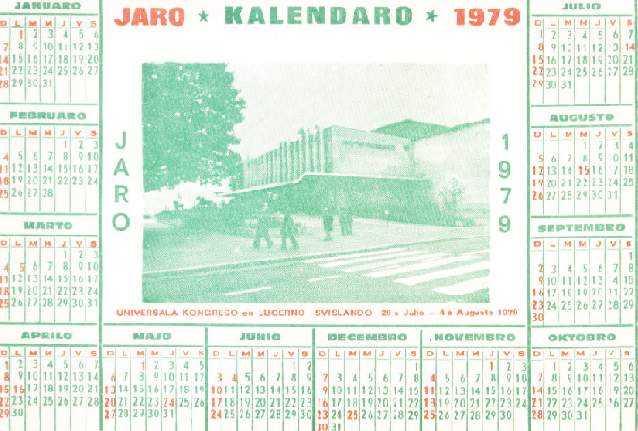 Kalendaro 1979