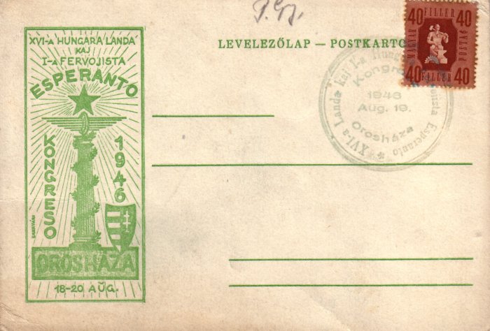 Landa kongreso Orosháza 1946
