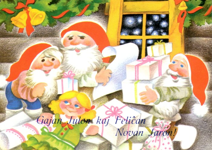 Gajan Julon kaj Felicxan Novan Jaron!