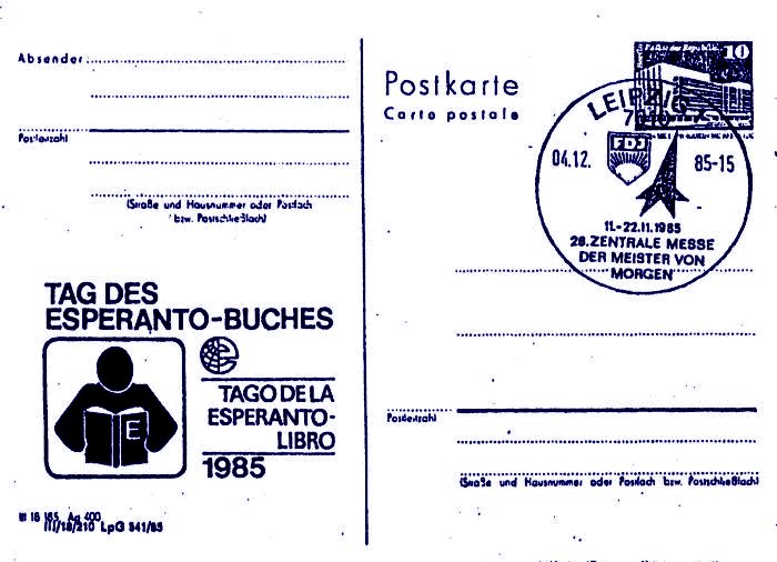 Tag des Esperanto-Buches - Tago de la Esperanto-libro
