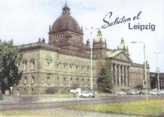Saluton el Leipzig