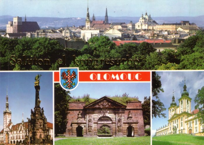 Saluton el kongresurbo Olomouc