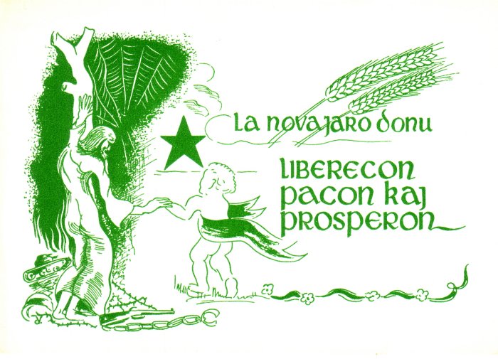 La nova jaro donu liberecon pacon kaj prosperon