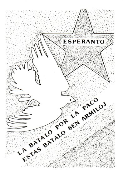 La batalo por la paco estas batalo sen armiloj