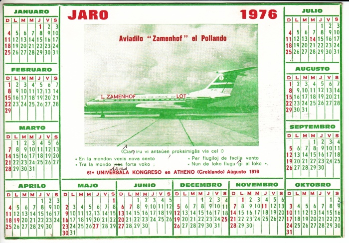 Kalendaro 1976