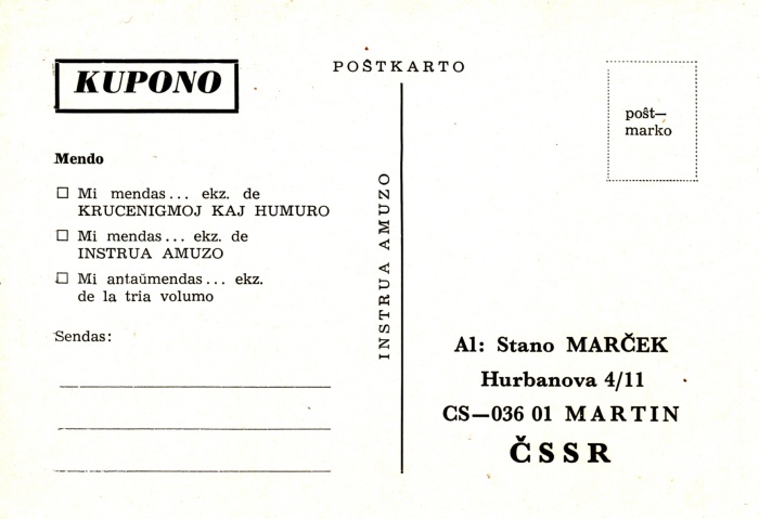 Instrua Amuzo kupono
